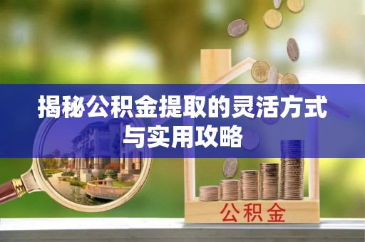 永福揭秘公积金提取的灵活方式与实用攻略