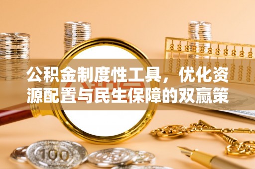 永福公积金制度性工具，优化资源配置与民生保障的双赢策略